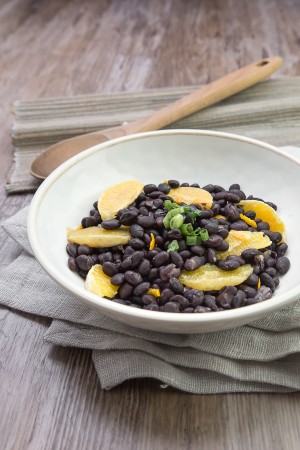Easy Instant Pot Black Beans With Bacon