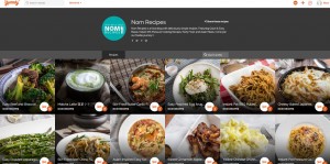 yummly publisher profile page