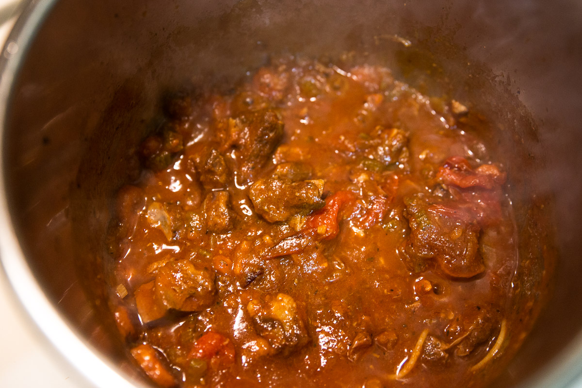 Instant Pot Pressure Cooker Goat Stew