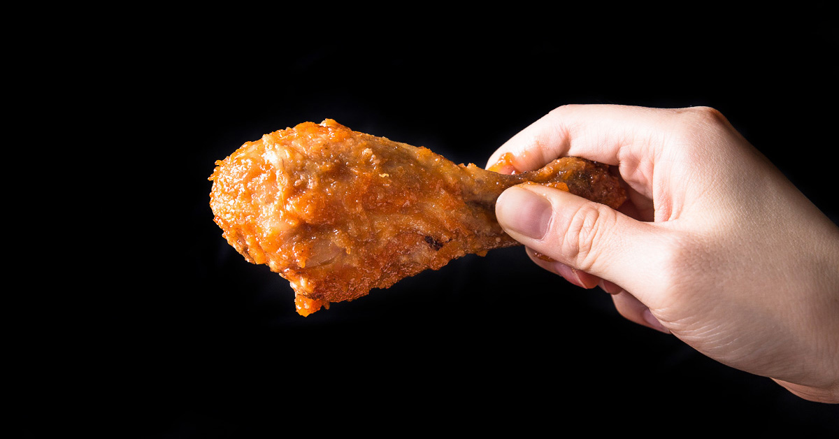 Crispy Oven Baked Chicken Drumsticks with Garlic Mayonnaise Recipe