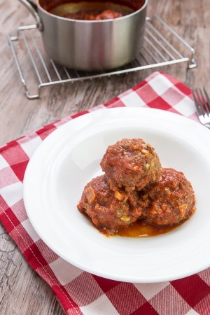 Easy Baked Parmesan Meatballs